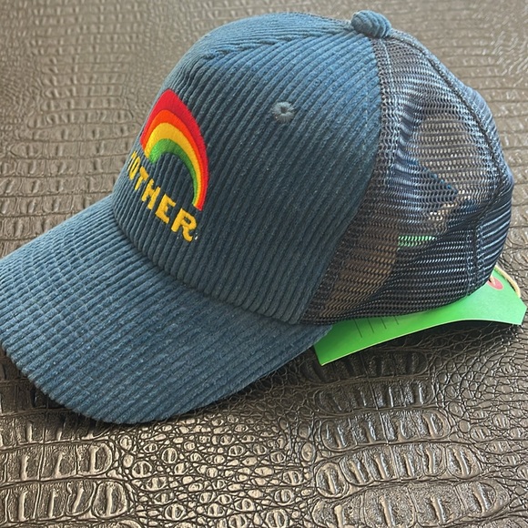 Mother Blue Baseball Hat Adjustable w/ Rainbow one size - Picture 5 of 8